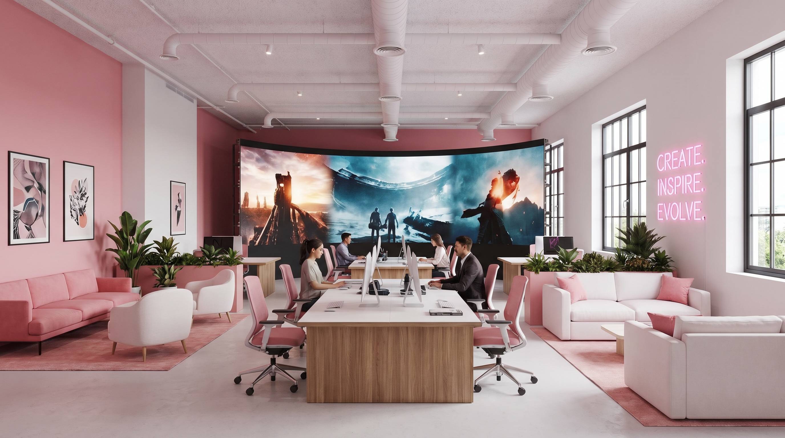 糖心传媒公司办公环境